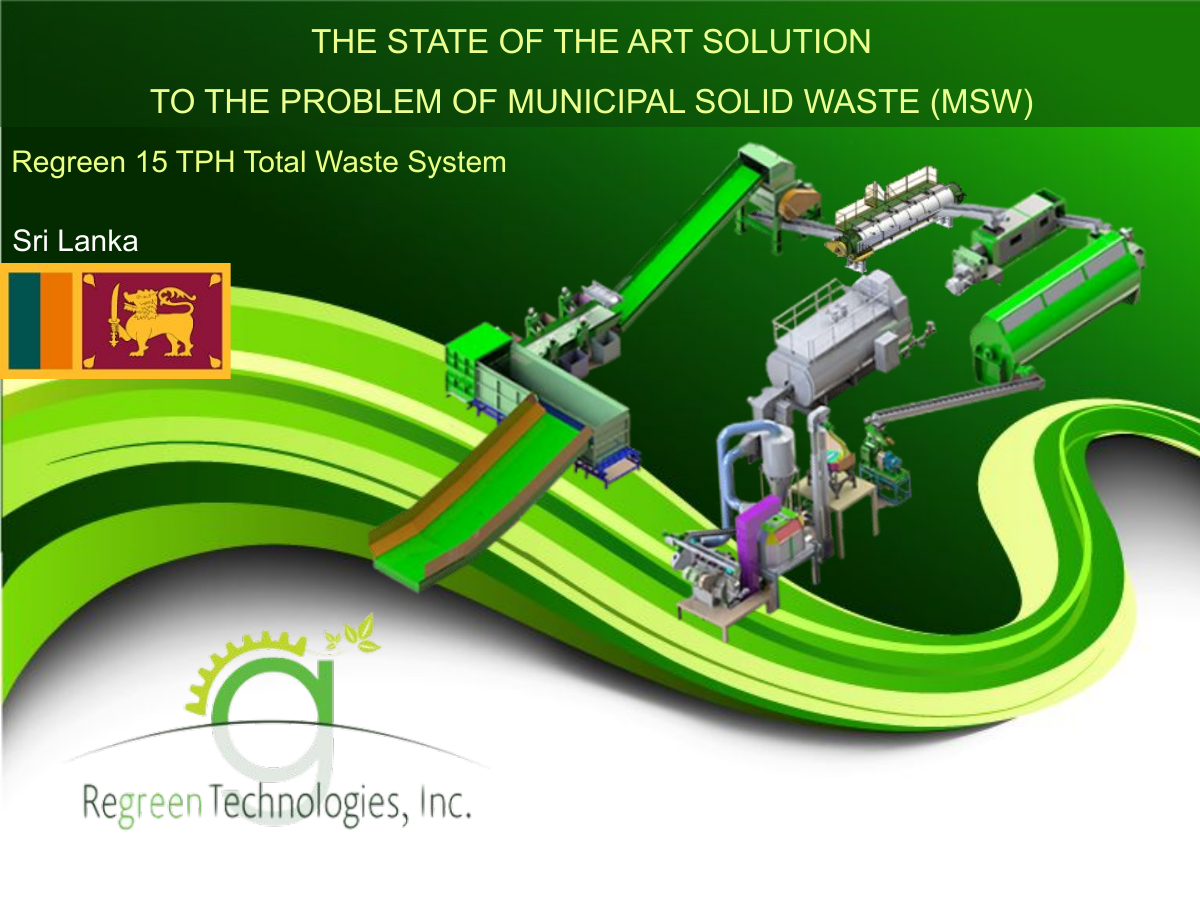 ReGreen cover slide about waste